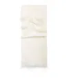 Eleventy Cashmere Scarf In White