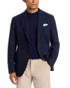 Eleventy Cashmere Silk Soft Jacket In Blue