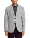 Eleventy Cashmere Silk Soft Jacket In Light Grey