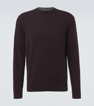Eleventy Cashmere Sweater In Burgundy
