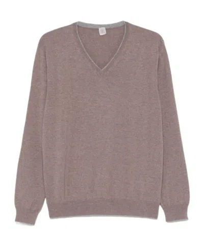 Eleventy Cashmere Sweater In Purple