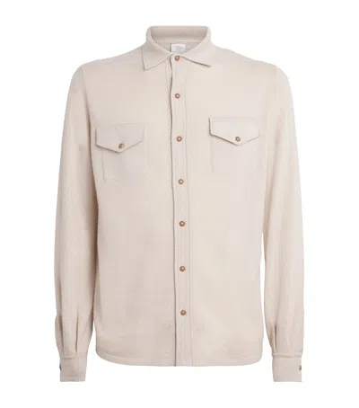 ELEVENTY CASHMERE TEXAS OVERSHIRT