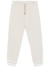 Eleventy Cashmere Track Pants In Neutrals