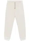 Eleventy Cashmere Track Pants In Neutrals