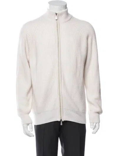 Pre-owned Eleventy Cashmere Windbreaker In Neutral