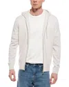 Eleventy Cashmere Zip Jacket In White