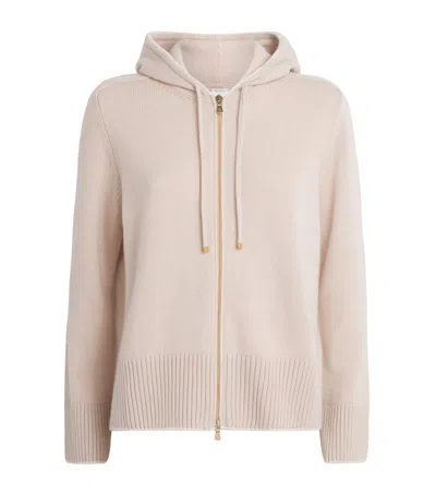 ELEVENTY CASHMERE ZIP-UP HOODIE