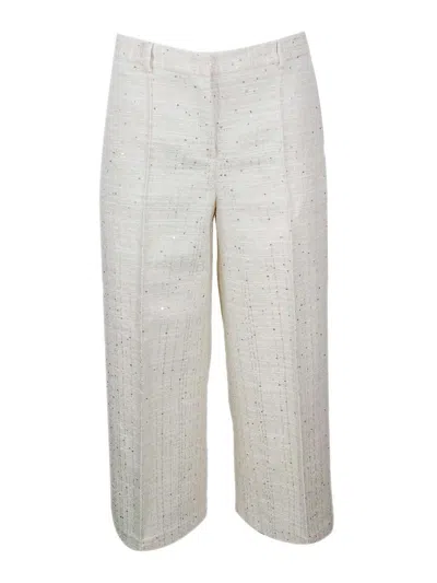 Eleventy Casual Pants In Crema
