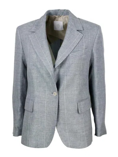 Eleventy Jacket In Gray