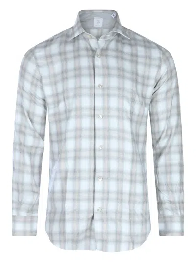 ELEVENTY CHECKED SHIRT