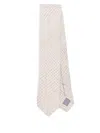 Eleventy Knitted Tie In 中性色