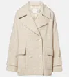 Eleventy Checked Wool And Alpaca-blend Jacket In Neutral