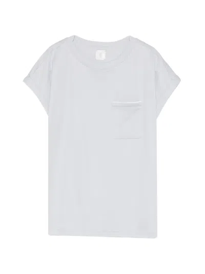 Eleventy Chest-pocket T-shirt In Gray