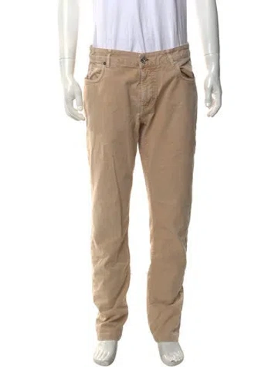 Pre-owned Eleventy Chinos In Brown