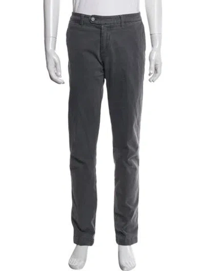 Pre-owned Eleventy Chinos In Gray