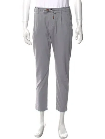 Pre-owned Eleventy Chinos In Gray