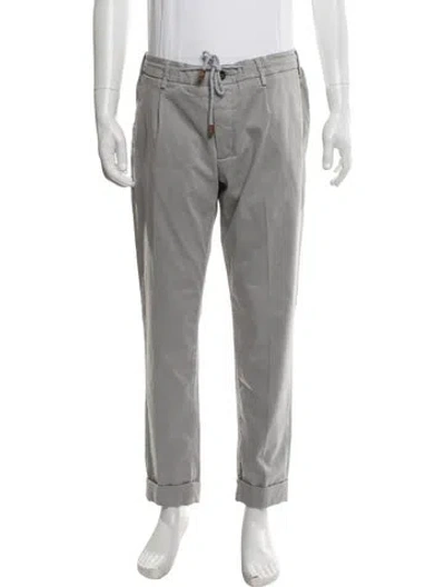 Pre-owned Eleventy Chinos In Gray