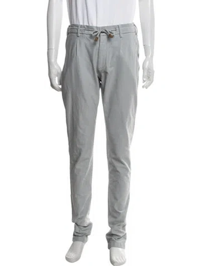 Pre-owned Eleventy Chinos In Grey