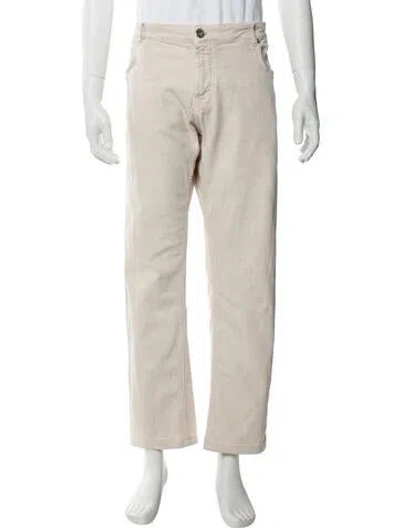 Pre-owned Eleventy Chinos In Neutral