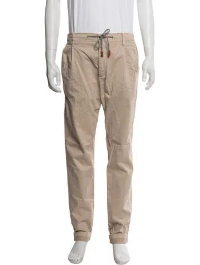 Pre-owned Eleventy Chinos In Neutrals
