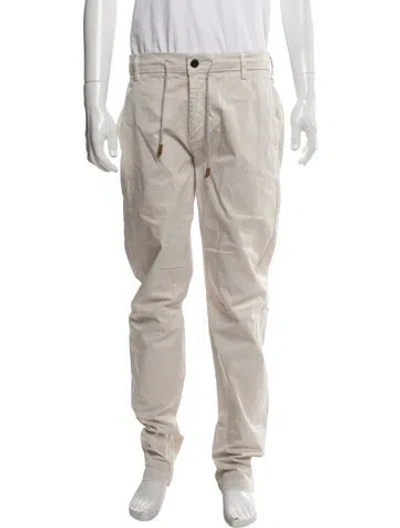 Pre-owned Eleventy Chinos In Neutrals