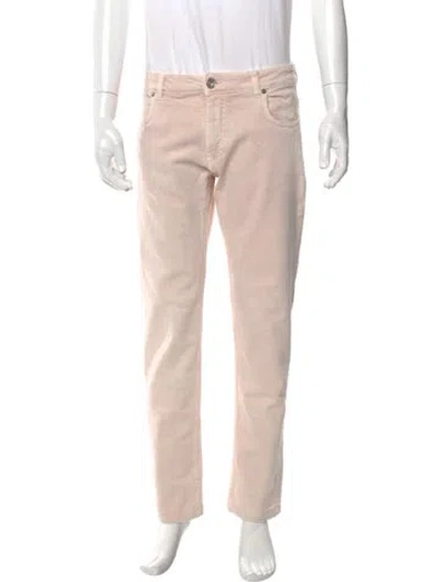 Pre-owned Eleventy Chinos In Pink