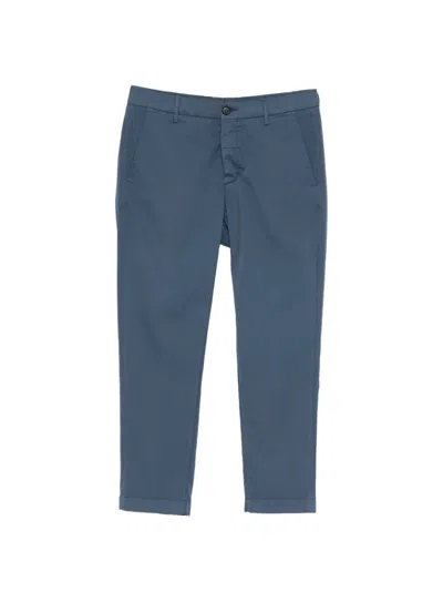 Eleventy Chinos Trousers In Metallic