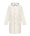Eleventy Classic Button-front Coat In Neutral