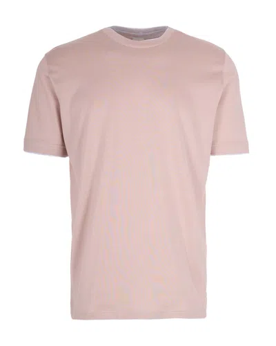 Eleventy Classic Cotton T-shirt For Men In Neutral