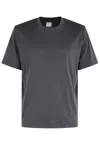 Eleventy Classic Round-neck Anthracite T-shirt In Gray