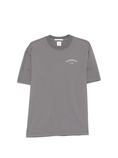 Eleventy Club T-shirt In Green