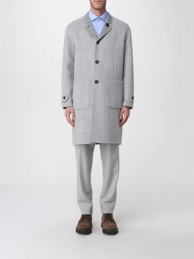 Eleventy Coat  Men Color Grey In Gray
