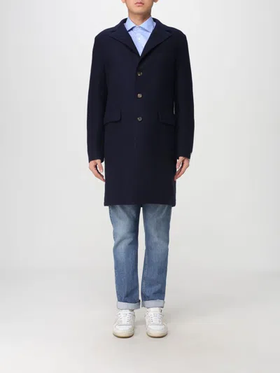 Eleventy Coat  Men Color Royal Blue