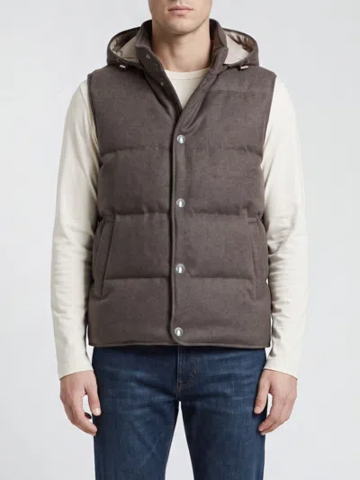 Eleventy Coat Men Color Dark In Gray