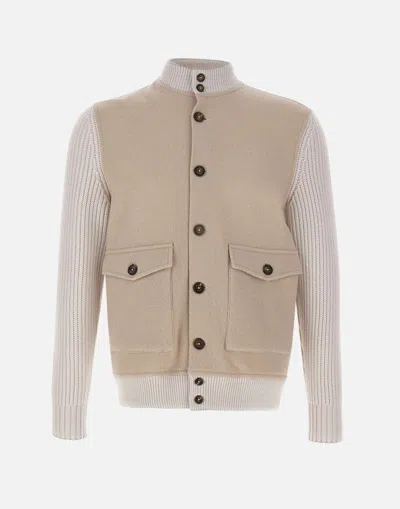 Eleventy Jackets In Beige