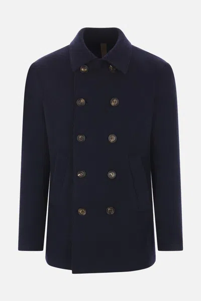 Eleventy Coats In Blue