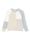 Eleventy Colour-block Sweater In Multi