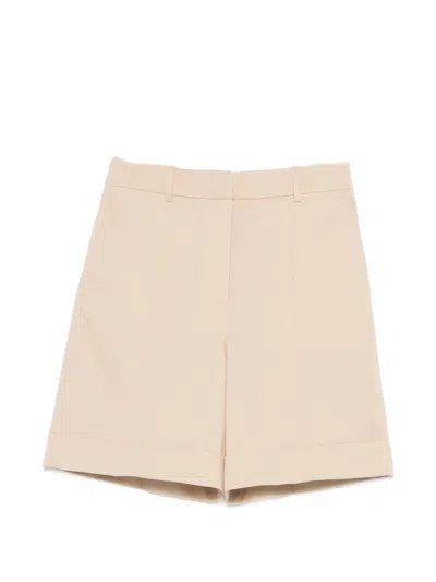 Eleventy Concealed-fastening Tailored Shorts In Neutral