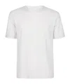 Eleventy Linen And Cotton Blend T-shirt In Animal Print