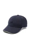 Eleventy Contrasting-trim Baseball Cap