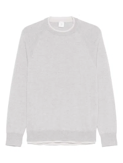 ELEVENTY CONTRASTING-TRIM SWEATER