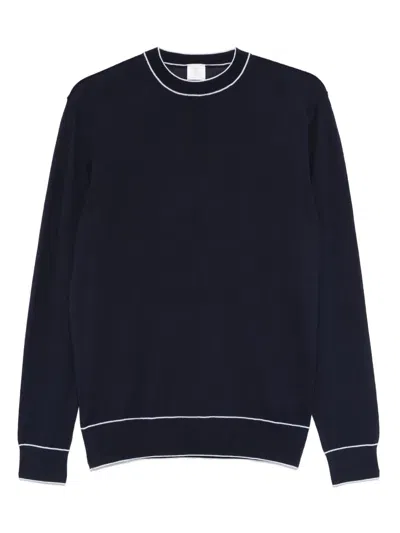 Eleventy Contrasting-trim T-shirt