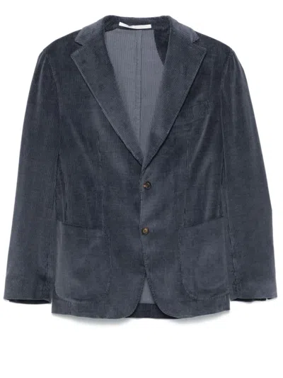 Eleventy Corduroy Blazer In Blue