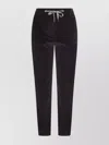 Eleventy Corduroy Drawstring Waist Trousers In Brown
