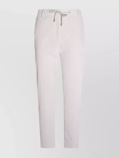 ELEVENTY CORDUROY TEXTURE ELASTIC WAISTBAND TROUSERS