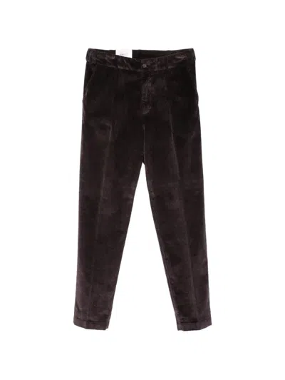 Eleventy Corduroy Trousers In Brown