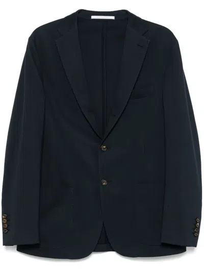 Eleventy Cotton Blazer In Blue