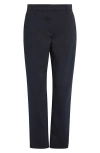 Eleventy Cotton Blend Slim Fit Pants In Blue