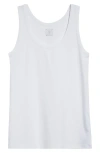 Eleventy Cotton Tank In White