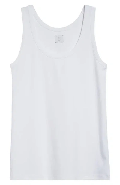 ELEVENTY ELEVENTY COTTON BLEND TANK TOP